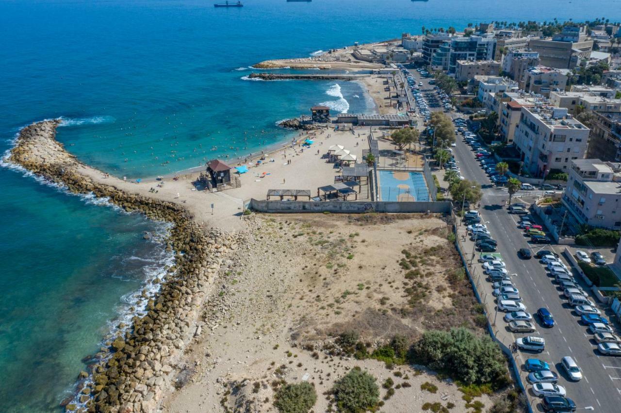Port City Haifa - Bat Galim Oceanfront Luxury מראה חיצוני תמונה